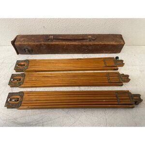 Antique Wood And Metal Tripod for Vintage Cameras, c-1900s, Compacts For Travel